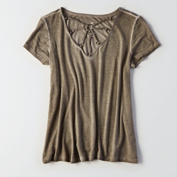 NEW American Eagle O Ring Sunburst Tee - Picture 3 of 4